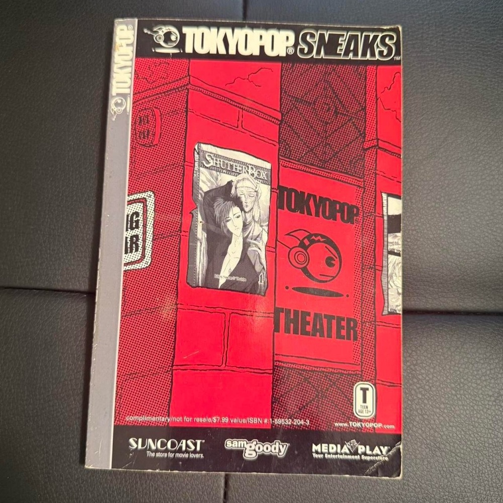 Tokyopop Sneaks 2004 Manga Volume 2
